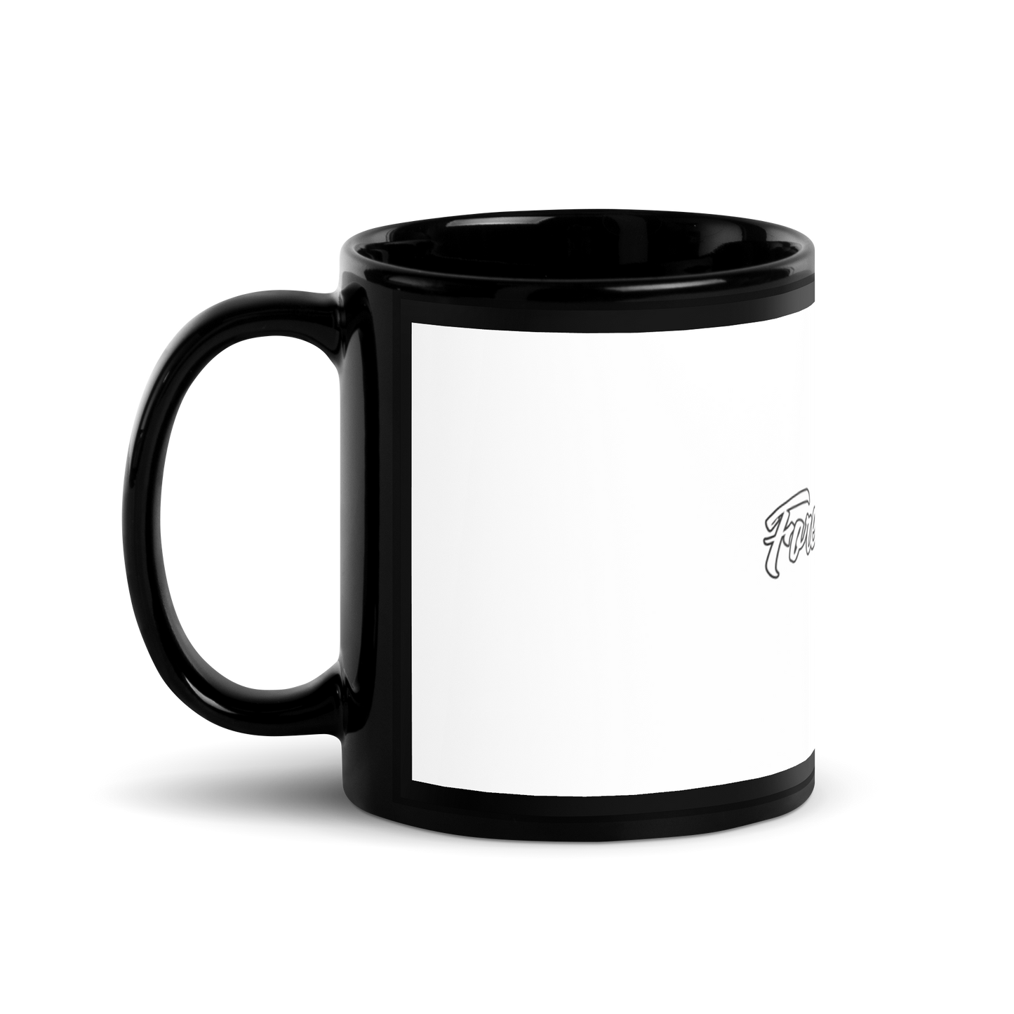 Best Durable High Quality FB Black Glossy Mug Online