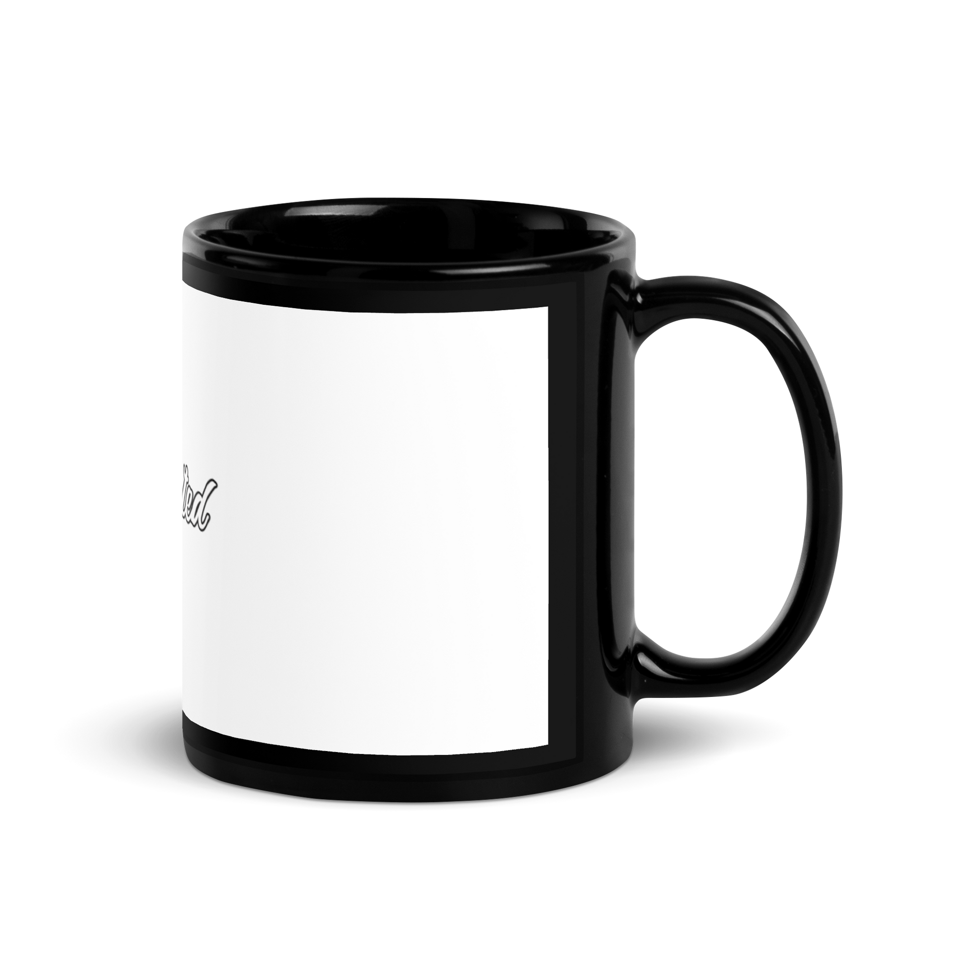 Best Durable High Quality FB Black Glossy Mug Online