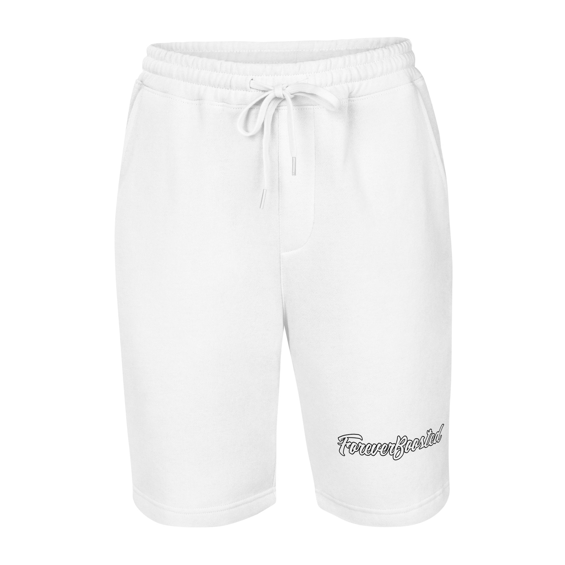 Best Great Quality Men's White Fleece Short Pants 