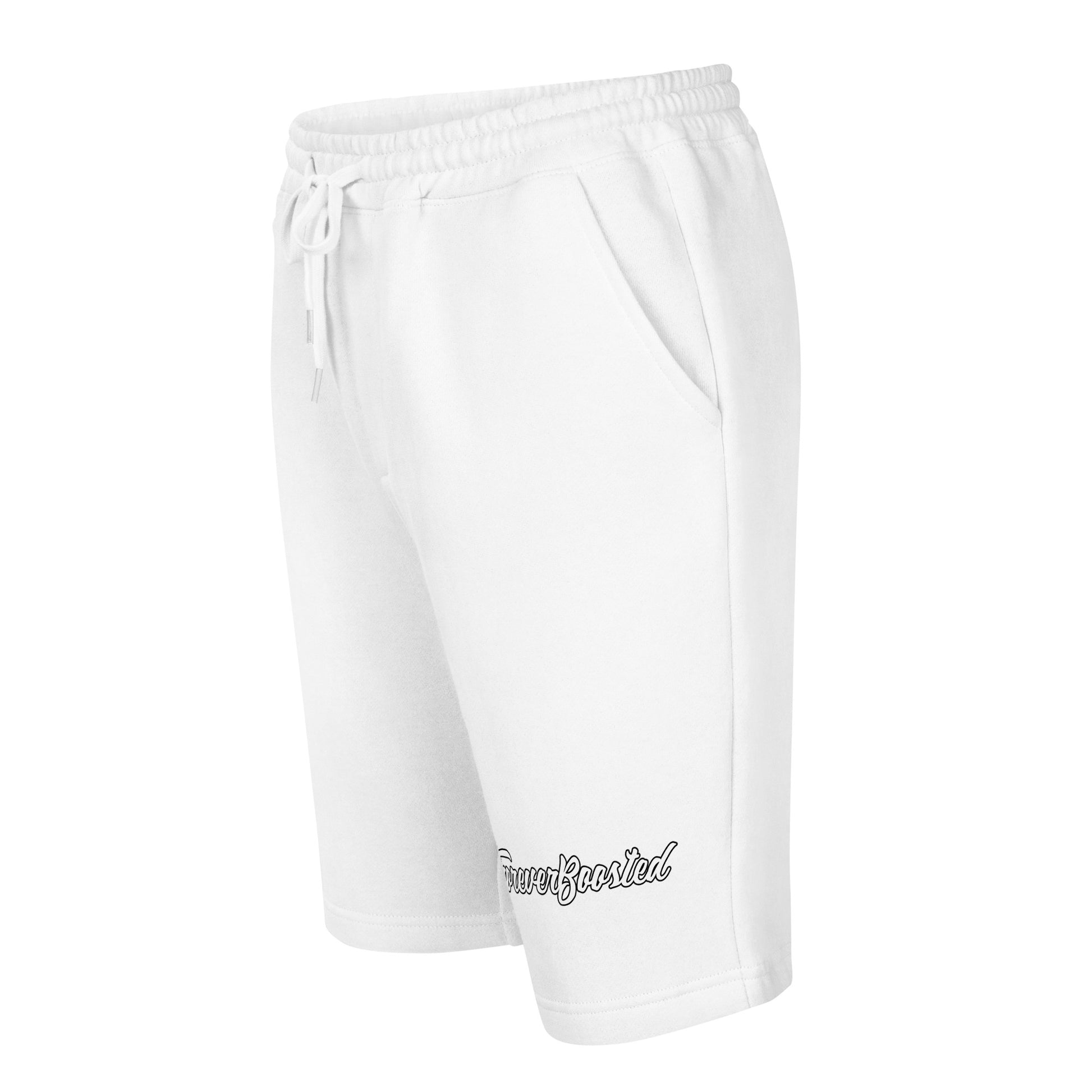 Best Great Quality Men's White Fleece Short Pants 